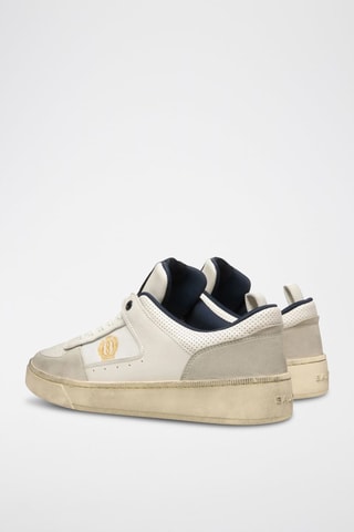Baskets en cuir de veau - Bleu