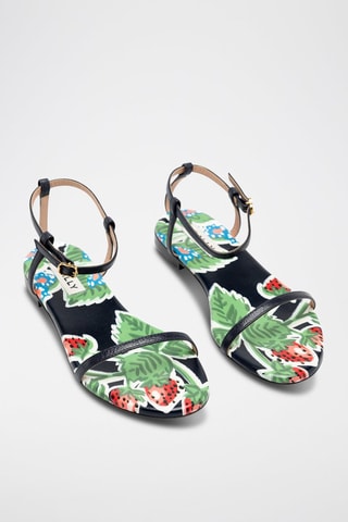 Sandales en cuir - Rose