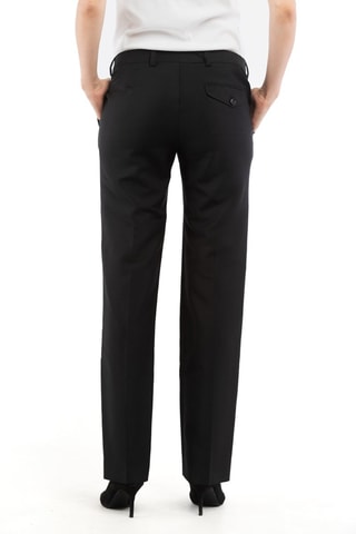Pantalon en mohair et laine - Noir