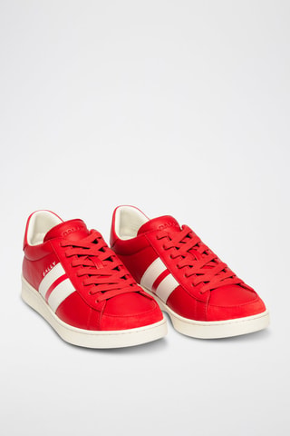 Baskets en cuir de veau - Rouge