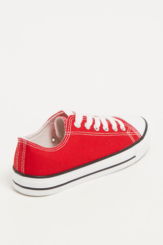 Zapatillas con plataforma - Rojo