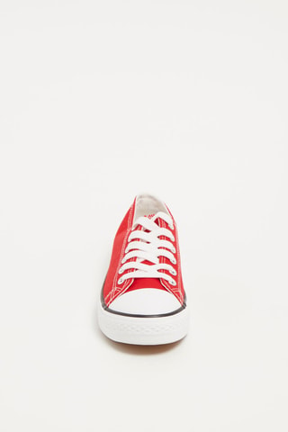 Zapatillas con plataforma - Rojo