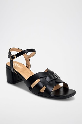 Sandales à talons - Noir