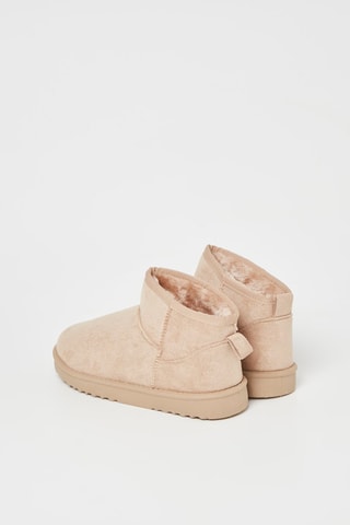 Bottines fourrées - Beige