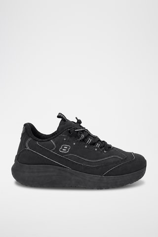 Zapatillas con plataforma - Negro