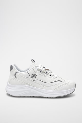Zapatillas con plataforma - Blanco