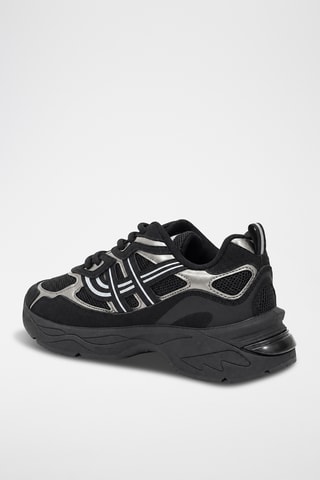 Zapatillas con plataforma - Negro