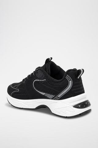 Zapatillas con plataforma - Negro