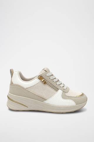 Zapatillas de cuña - Beige