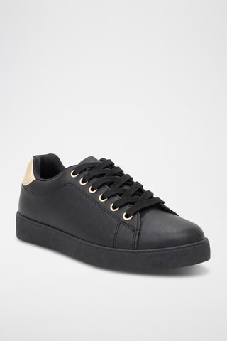 Zapatillas con plataforma - Negro