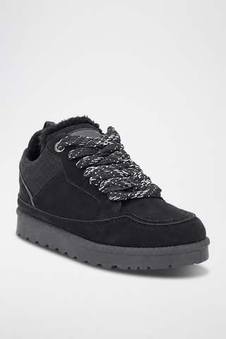 Zapatillas con plataforma - Negro