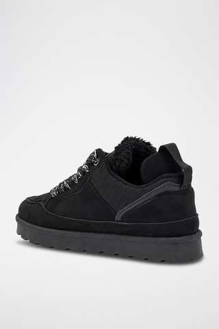 Zapatillas con plataforma - Negro