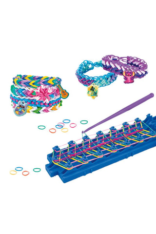 Kit de fabrication de bracelets élastiques Stitch Lilo et Stitch Disney - Dès 4 ans