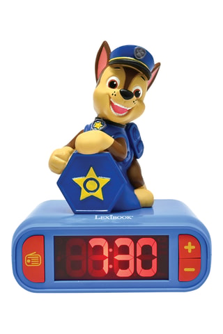 Réveil veilleuse Chase Pat'Patrouille - Dès 6 ans