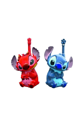 2 talkie-walkies 3D Stitch et Leroy Lilo et Stitch Disney