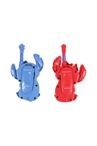 2 talkie-walkies 3D Stitch et Leroy Lilo et Stitch Disney