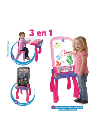 Chevalet interactif 3-en-1 - Dès 3 ans