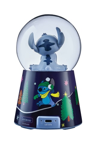 Enceinte Bluetooth boule à neige Stitch Lilo et Stitch Disney - Dès 6 ans