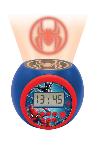 Réveil projecteur Spider-Man Avengers Marvel - Bleu