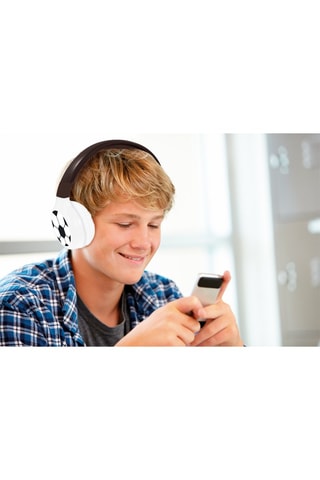 Casque 2 en 1 Bluetooth et filaire Football - Dès 3 ans