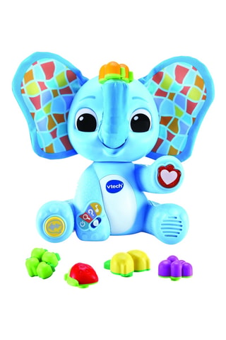 Jeu d'éveil électronique Gontran mon éléphant gourmand - 5 pièces - De 1,5 à 4 ans