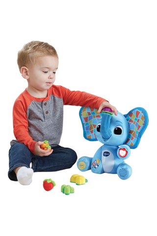 Jeu d'éveil électronique Gontran mon éléphant gourmand - 5 pièces - De 1,5 à 4 ans