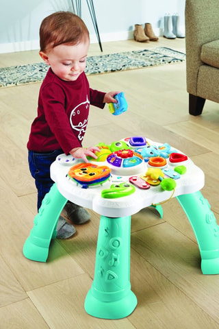 Table d'activités sensorielle 2-en-1 - De 9 à 36 mois