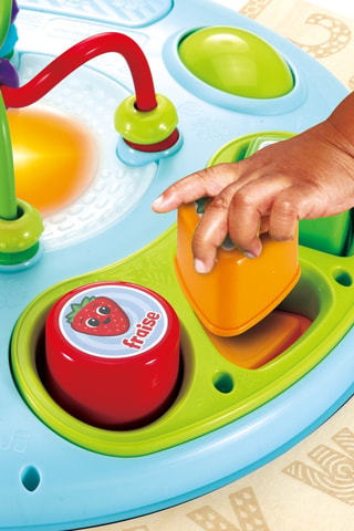 Table d'activités évolutive en bois - Dès 9 mois à 4 ans
