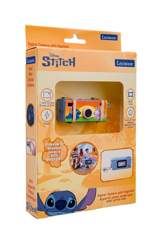 Appareil photo numérique miniature porte-clés Stitch Disney - Dès 4 ans