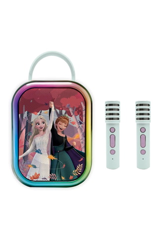 Karaoké Bluetooth avec microphones sans fil La Reine des Neiges Disney - Dès 6 ans