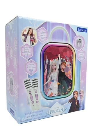 Karaoké Bluetooth avec microphones sans fil La Reine des Neiges Disney - Dès 6 ans