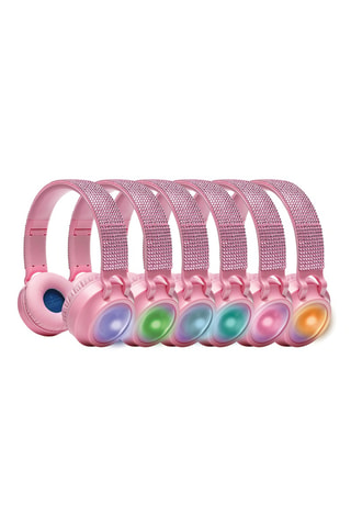 Casque audio fil 2-en-1 - Rose
