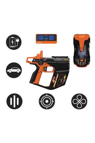 Voiture télécommandée avec pistolet laser interactif Crosslander - Dès 5 ans