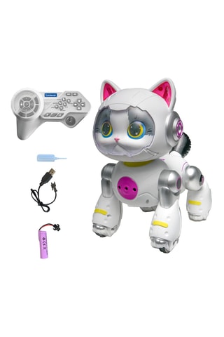 Chat robot interactif télécommandé Cyber Power Kitty - Dès 5 ans