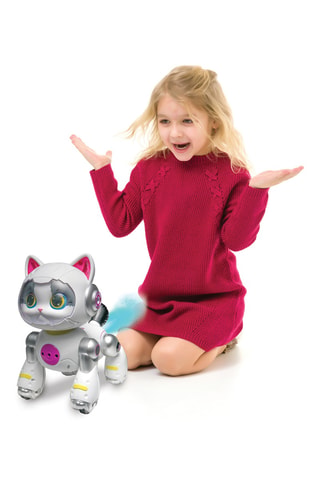 Chat robot interactif télécommandé Cyber Power Kitty - Dès 5 ans