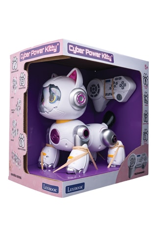 Chat robot interactif télécommandé Cyber Power Kitty - Dès 5 ans