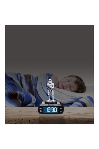 Radio-réveil digital avec veilleuse Stormtrooper - Dès 6 ans