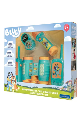 Kit d’aventurier avec talkies-walkies, jumelles et boussole Bluey - Dès 3 ans