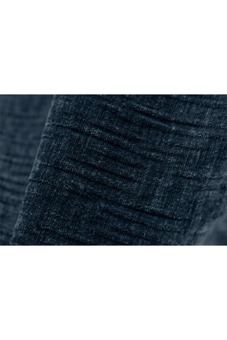 Canapé d'angle gauche Vanda - Bleu roi - 4 places - Toucher tissu bouclette