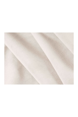 Canapé Vanda - 4 places - Beige - Tissu velours