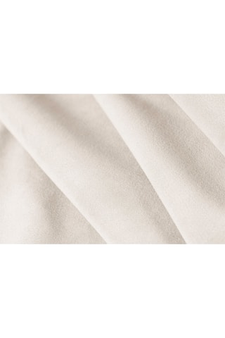 Canapé Vanda - 3 places - Beige clair - Tissu synthétique velours