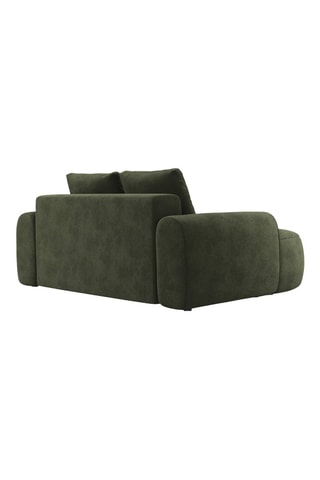 Canapé Orchid - Vert foncé - 2 places - Toucher velours