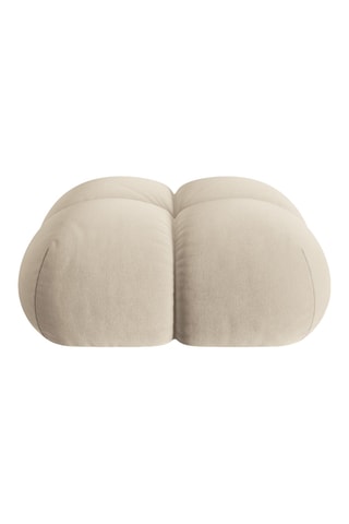 Pouf Glover - Beige - En polyester