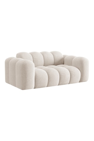 Canapé Treno - Beige clair - 2 places - En synthétique