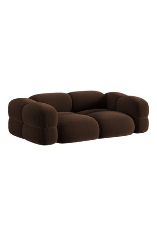Canapé Glovers - Marron - 3 places - En polyester