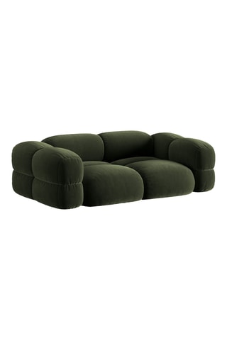 Canapé Glovers - Vert foncé - 3 places - En polyester