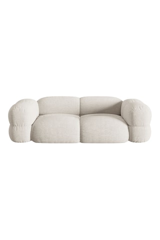 Canapé Glovers - Beige - 3 places - En polyester