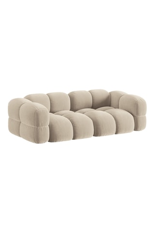 Canapé Glovers - Beige - 4 places - En polyester