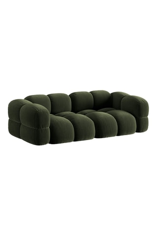 Canapé Glovers - Vert foncé - 4 places - En polyester