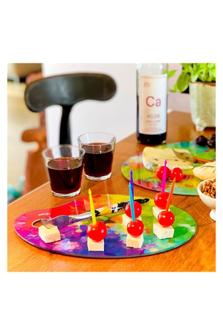 Snijplank van gehard glas Chef d'Œuvre Palette 